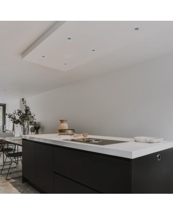 BASICO GU10 * EMPOTRABLE CUADRADO Blanco